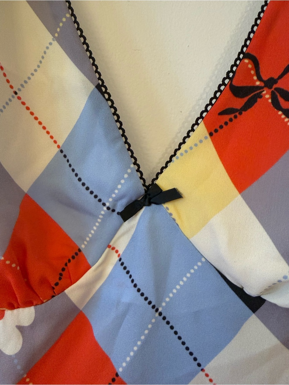 NWT Lisa Says Gah The Lia in Cirque Argyle - Picture 5 of 8